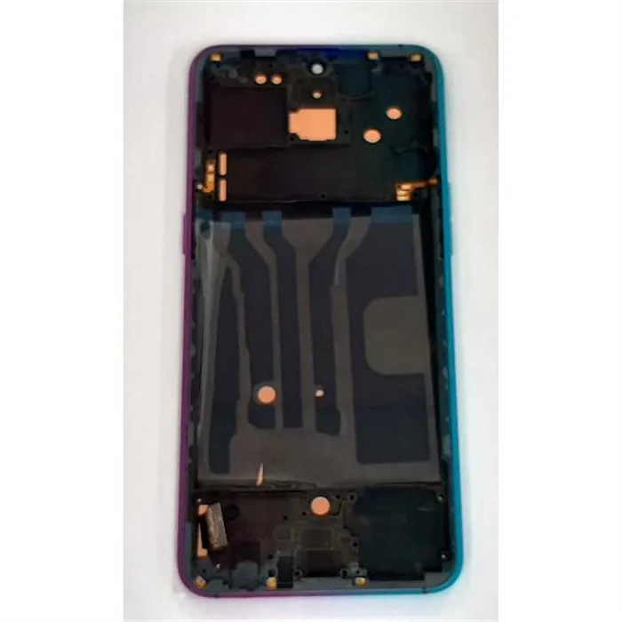 Pantalla lcd para Oppo R17 mas tactil negro mas marco purpura compatible