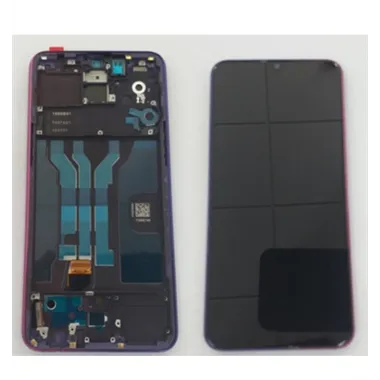 Pantalla LCD para Oppo R17 Pro mas tactil negro mas marco lila Premium