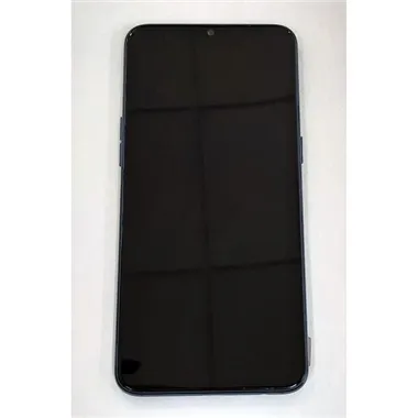 Pantalla lcd para Oppo R17 mas tactil negro mas marco azul oscuro compatible