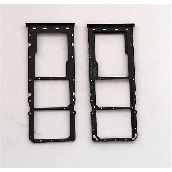 Soporte o bandeja dual sim negra para Oppo Realme 3 Pro RMX1851 calidad premium