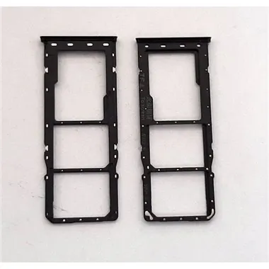 Soporte o bandeja dual sim negra para Oppo Realme 3 Pro RMX1851 calidad premium