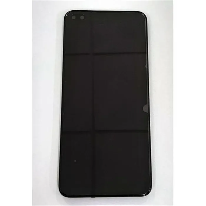 Pantalla lcd para Realme X3 SuperZoom Realme X50 5G RMX2051 mas tactil negro mas marco negro Service Pack