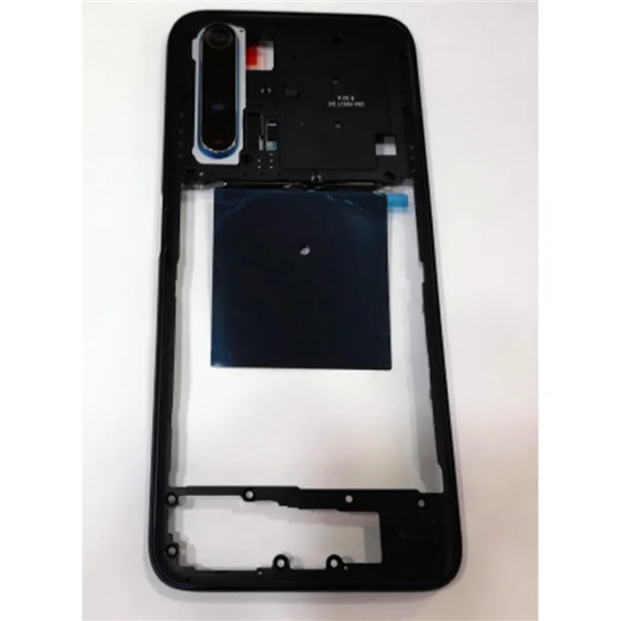 Carcasa central o marco azul para Oppo Realme X50 calidad premium