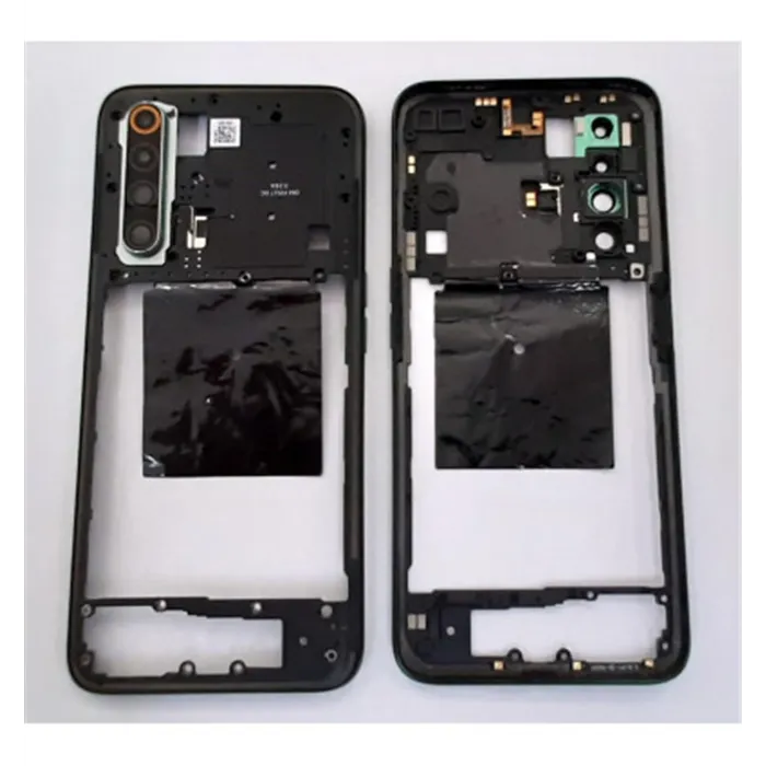 Carcasa central o marco verde para Oppo Realme X50 mas cubierta camara calidad premium