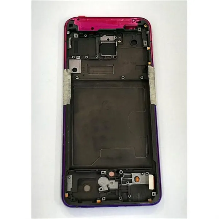 Pantalla oled para Oppo Reno CPH1917mas tactil negro mas marco rosa calidad compatible hehui