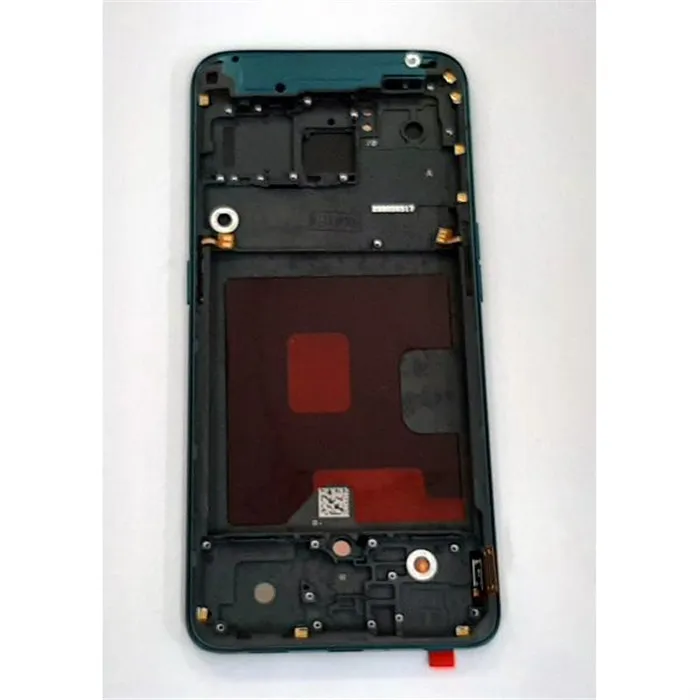Pantalla oled para Oppo Reno CPH1917 mas tactil negro mas marco verde calidad hehui