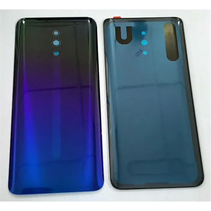 Tapa trasera o tapa bateria purpura Oppo Reno CPH1917 CSL