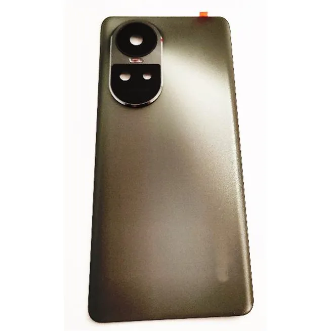 Tapa trasera o tapa bateria marron para Oppo Reno 10 5G Reno 10 Pro mas lente camara