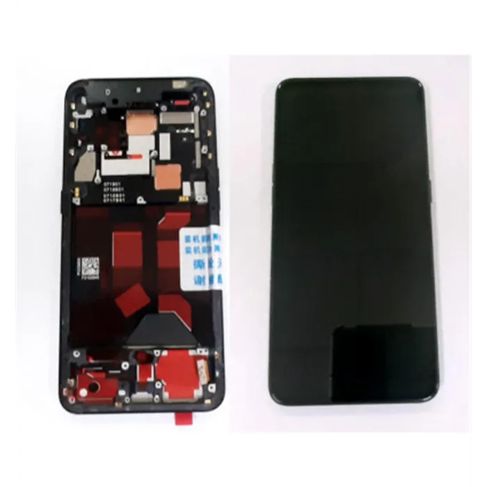 Pantalla LCD para Oppo Reno 10x Zoom mas tactil negro mas marco negro calidad premium remanufacturado