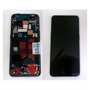 Pantalla LCD para Oppo Reno 10x Zoom mas tactil negro mas marco verde calidad premium