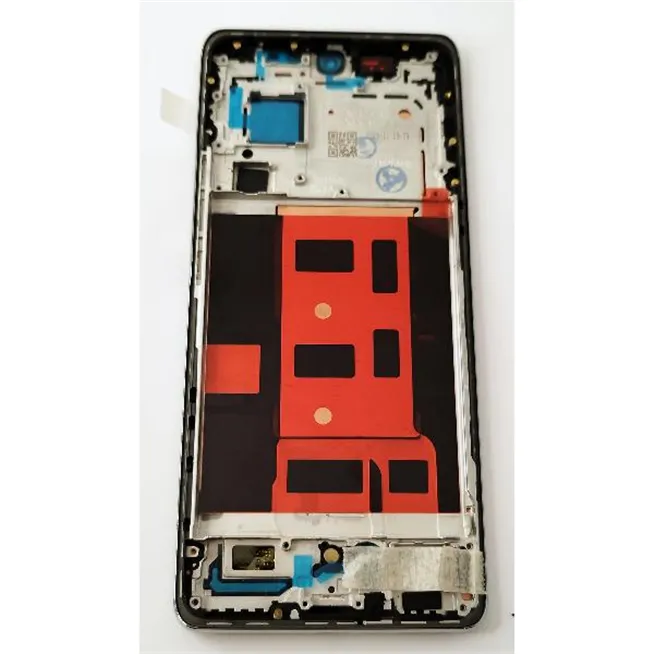 Pantalla lcd para Oppo Reno 11 mas tactil negro con marco plata calidad premium