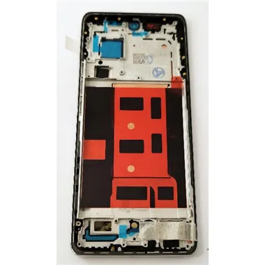 Pantalla lcd para Oppo Reno 11 mas tactil negro con marco plata calidad premium
