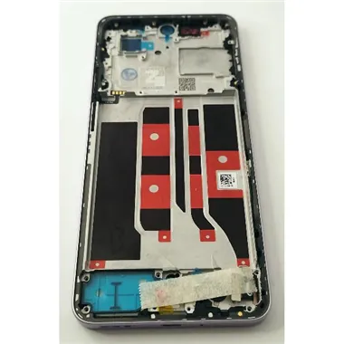 Pantalla lcd para Oppo Reno 11 F 5G CPH2603 mas tactil negro con marco morado compatible TFT
