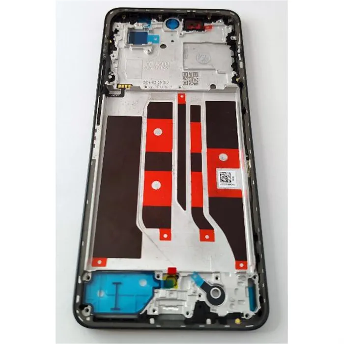 Carcasa o marco central negro para Oppo Reno 11 F 5G CPH2603 