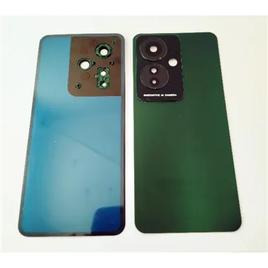 Tapa trasera o tapa bateria verde para Oppo Reno 11 F 5G CPH2603 con cristal de camara