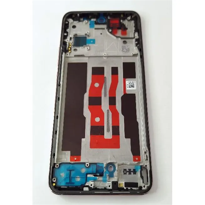 Carcasa o marco central rosa dorado para Oppo Reno 12 5G CPH2625 calidad premium