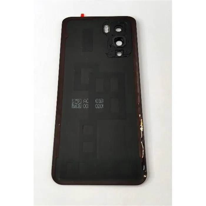 Tapa trasera o tapa bateria negra para Oppo Reno 12 5G CPH2625 mas cubierta camara
