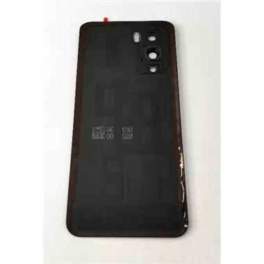 Tapa trasera o tapa bateria negra para Oppo Reno 12 5G CPH2625 mas cubierta camara