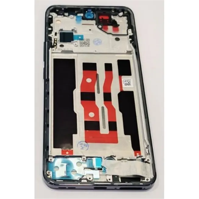 Pantalla lcd para Oppo Reno 12 5G CPH2625 mas tactil negro con marco negro calidad premium