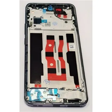Pantalla lcd para Oppo Reno 12 5G CPH2625 mas tactil negro con marco negro calidad premium