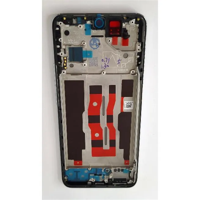 Carcasa central blanca para Oppo Reno 12 5G CPH2625 calidad premium