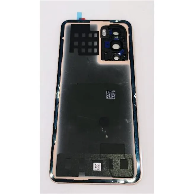 Tapa trasera o tapa bateria rosa para Oppo Reno 12 Pro 5G con cristal de camara