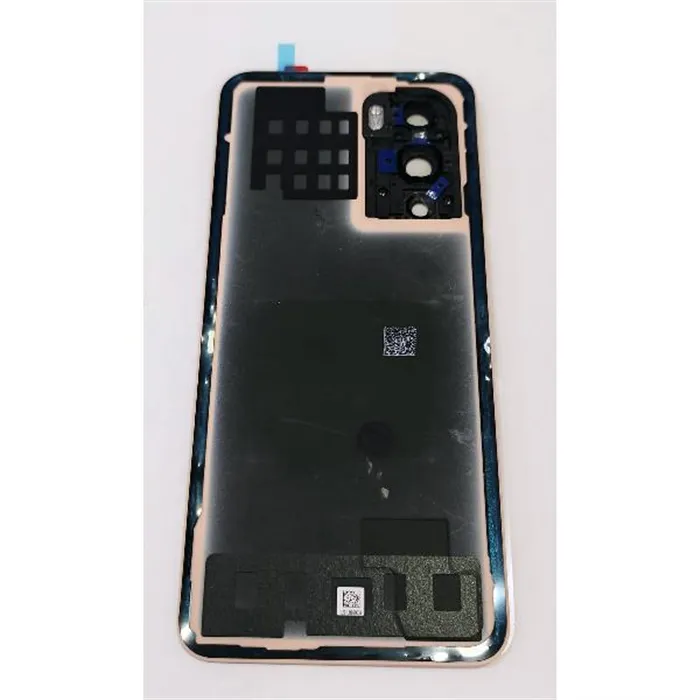 Tapa trasera o tapa bateria rosa para Oppo Reno 12 Pro 5G con cristal de camara