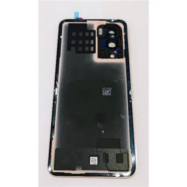 Tapa trasera o tapa bateria rosa para Oppo Reno 12 Pro 5G con cristal de camara