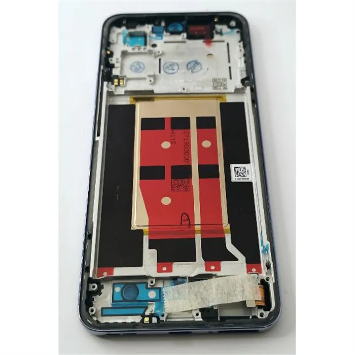 Pantalla lcd para Oppo Reno 12 Pro 5G CPH2629 mas tactil negro con marco morado compatible TFT