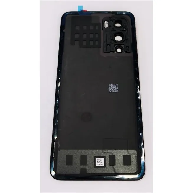 Tapa trasera o tapa bateria negra para Oppo Reno 12 Pro 5G con cristal de camara