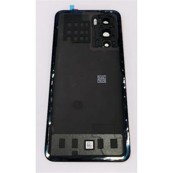 Tapa trasera o tapa bateria negra para Oppo Reno 12 Pro 5G con cristal de camara