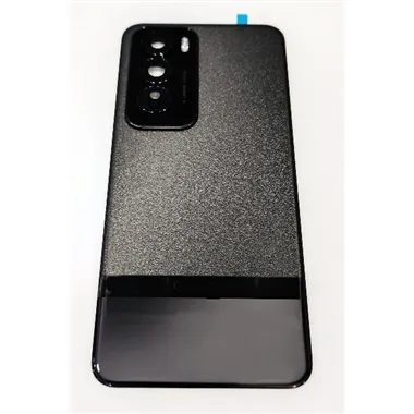 Tapa trasera o tapa bateria negra para Oppo Reno 12 Pro 5G con cristal de camara