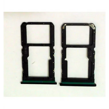Soporte SIM o bandeja negra para Oppo Reno 2 CPH1907 PCKM00 PCKT00