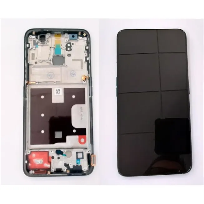 Pantalla lcd para Oppo Reno 2Z mas tactil negro mas marco verde compatible