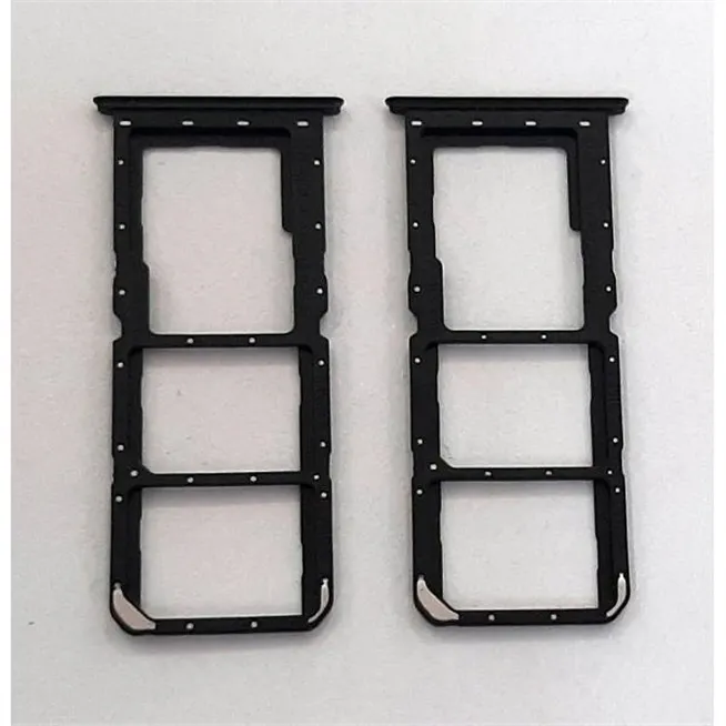 Soporte o bandeja dual sim negra para Oppo Reno 2Z CPH1945 CPH1951 calidad premium