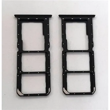 Soporte o bandeja dual sim negra para Oppo Reno 2Z CPH1945 CPH1951 calidad premium