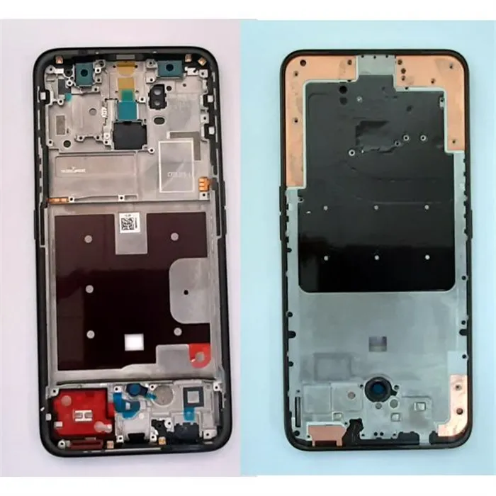 Carcasa central o marco negro para Oppo Reno 2Z calidad premium