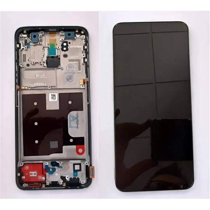 Pantalla lcd para Oppo Reno 2Z mas tactil negro mas marco plata compatible
