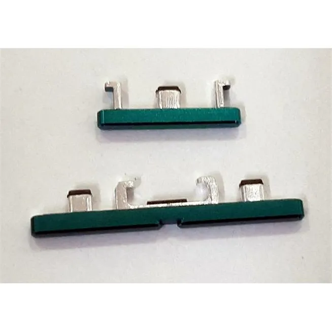 Set 2 botones verdes para Oppo Reno 2Z calidad premium