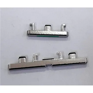 Set 2 botones blancos para Oppo Reno 2Z calidad premium