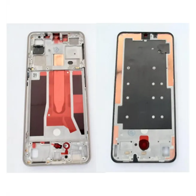Carcasa central o marco dorado para Oppo Reno 3 calidad premium
