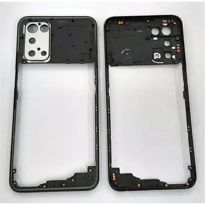 Carcasa central o marco negro para Oppo Reno 4 calidad premium