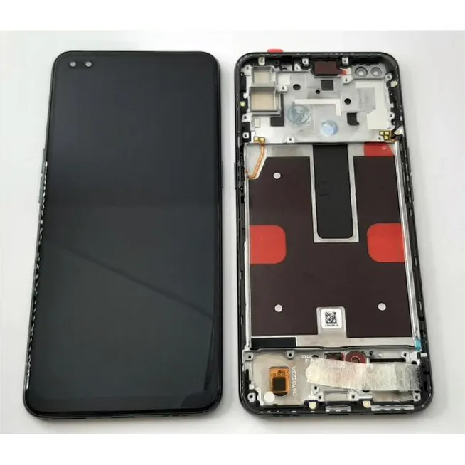 Pantalla lcd para Oppo Reno 4 mas tactil negro mas marco negro calidad premium