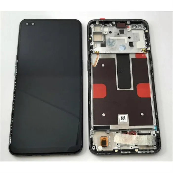 Pantalla lcd para Oppo Reno 4 mas tactil negro mas marco negro calidad premium
