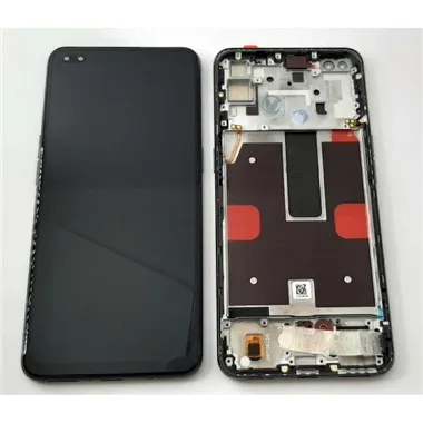 Pantalla lcd para Oppo Reno 4 mas tactil negro mas marco negro calidad premium