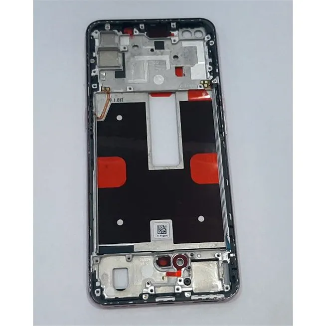 Carcasa central o marco rosa para Oppo Reno 4 calidad premium