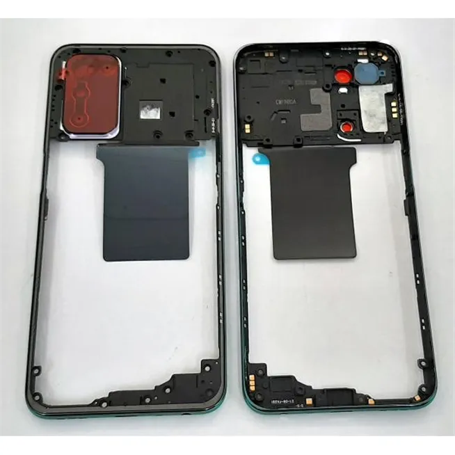 Carcasa central o marco purpura/verde para Oppo Reno 4 calidad premium