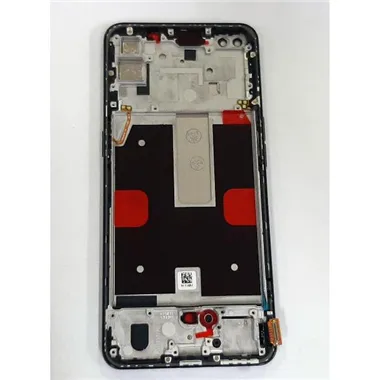 Pantalla lcd para Oppo Reno 4 mas tactil negro mas marco negro compatible