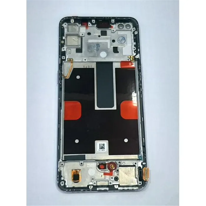 Pantalla lcd para Oppo Reno 4 mas tactil negro mas marco purpura calidad premium