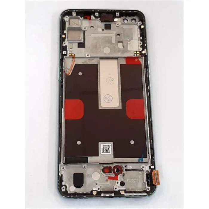 Pantalla lcd para Oppo Reno 4 mas tactil negro mas marco azul compatible